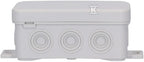 E126 - Puszka odgałęźna naścienna, biała IP54 85 x 44 x 40 mm E126W