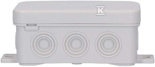 E126 - Puszka odgałęźna naścienna, biała IP54 85 x 44 x 40 mm E126W