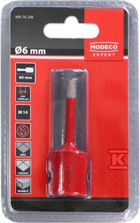 Otwornica diamentowa 10mm M14 max 12000 obr/min