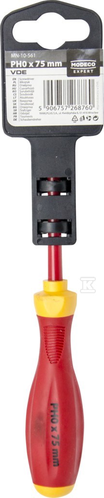WKRĘTAK IZOLOWANY PH1 X100 MM/1000V [EXPERT]