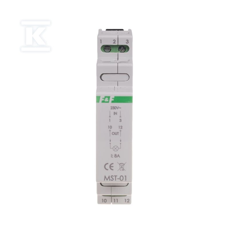 Softstart do lamp halogenowych, 230V, 8A, 1 moduł