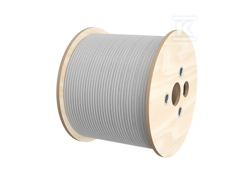 Kabel U/FTP kat.6A LSOH 4x2x23AWG B2ca 500m - (10Gb/s) 25 lat gwarancji, badanie jakości laboratorium INTERTEK (USA) ALANTEC