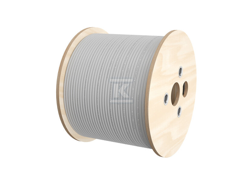 Kabel S/FTP kat.7 euroclass B2ca LSOH 4x2x23AWG 1000 MHz (10Gb/s) 500m 25 lat gwarancji ALANTEC, badanie jakości laboratorium INTERTEK (USA)