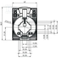 Przekładnik prądowy, zamknięty przekładnik prądowy, CMA-31-600-5A-5VA-1