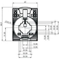 Przekładnik prądowy, zamknięty przekładnik prądowy, CMA-31-400-5A-5VA-1