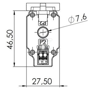 Przekładnik prądowy, zamknięty przekładnik prądowy, CMA-CTM-7-64-1A-0.5VA-1