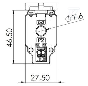 Przekładnik prądowy, zamknięty przekładnik prądowy, CMA-CTM-7-50-1A-0.4VA-1