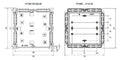 Obudowa z tworzywa sztucznego, FieldPower®, 196 x 196 x 155 mm, Poliwęglan, wzmocniony włóknem szklanym, nieobrobiony, czarny, FP ENC BSBS 155 2M
