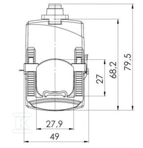 Przekładnik prądowy, Przekładnik prądowy z rdzeniem rozdzielonym, KCMA-28-250-1A-1VA-1