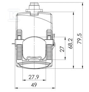 Przekładnik prądowy, Przekładnik prądowy z rdzeniem rozdzielonym, KCMA-28-500-5A-3VA-1
