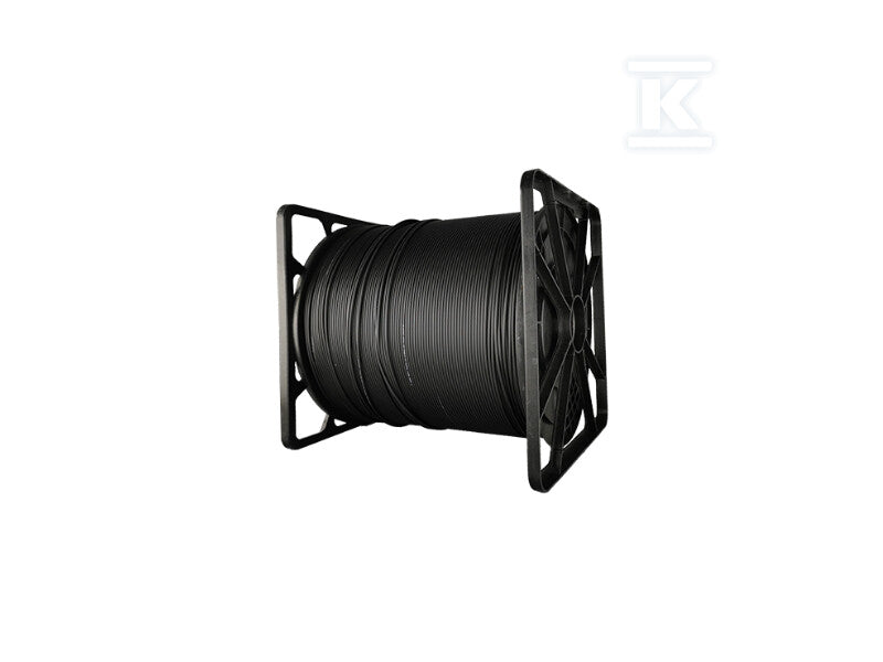 Kabel światłowodowy OS2 abonencki FTTx okrągły SM 4J 9/125 LSOH czarny