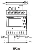 Urządzenie pomiarowe wielkości elektrycznych, 240...480 V, Modbus RTU, EM120-RTU-2P