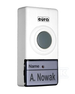 Przycisk zewnętrzny do dzwonków "EURA BELL+" WDA-01A3 biały