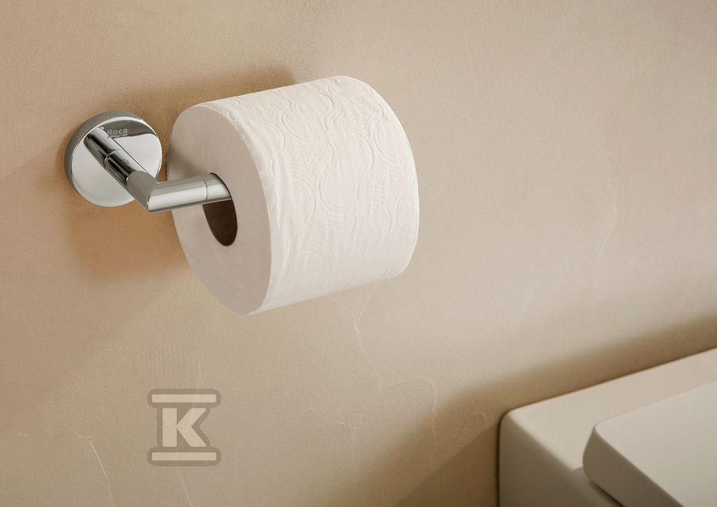 Wieszak na papier toaletowy bez pokrywy ścienny