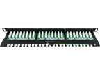 Patch panel OPTIMUM UTP kat.6 24 porty LSA 0.5U