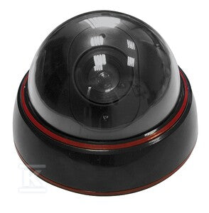 Atrapa kamery "EURA" AK-04B3 kopułkowa wewnętrzna czarna obudowa
