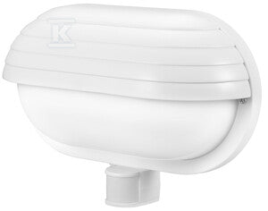 Lampa elewacyjna z czujnikiem ruchu "EL HOME" ML-10B7 White - zewnętrzna, E27