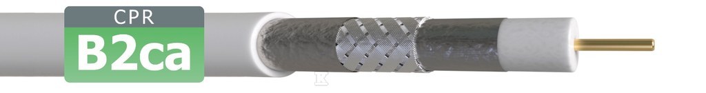 Kabel koncentryczny tc685CU-102-B2ca LSZH / 500