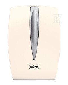 Gong drzwiowy dwutonowy "EURA" DB-40G7 ~230V AC kremowy