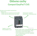 Wyłącznik Easypact CVS250F TMD 250A 3P 3D