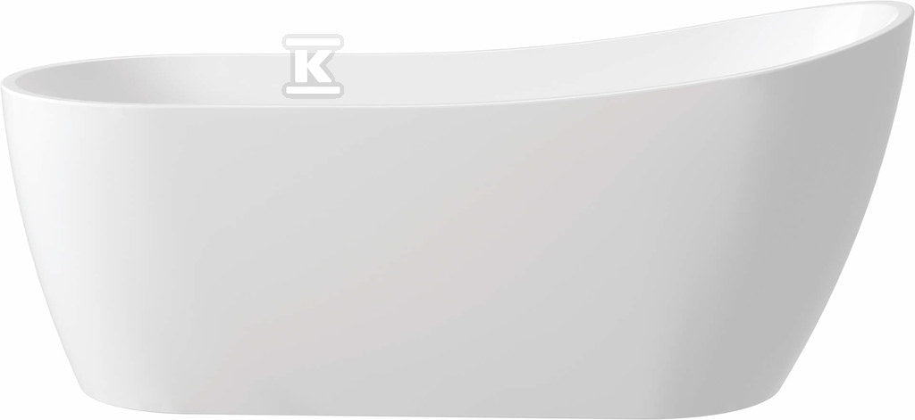 Wanna akrylowa wolnostojąca owalna - 170 cm Arnika, biały