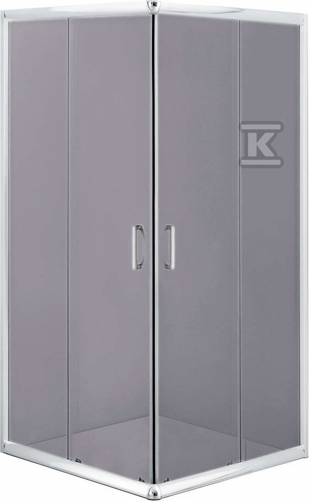 Kabina prysznicowa kwadratowa Funkia 80x80 cm, chrom