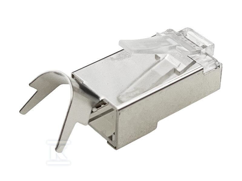 Wtyk RJ45 STP na "gruby" drut 23 AWG do zaciskarki specjalnej NI036