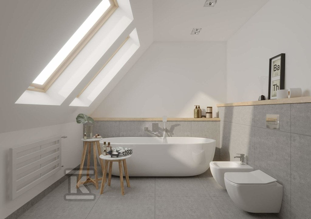 Bidet wiszący Anemon, biały