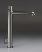 Bateria umywalkowa wysoka Silia, titanium