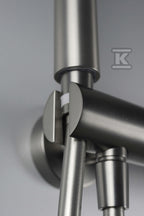 Bateria prysznicowa z zestawem prysznicowym Silia, titanium