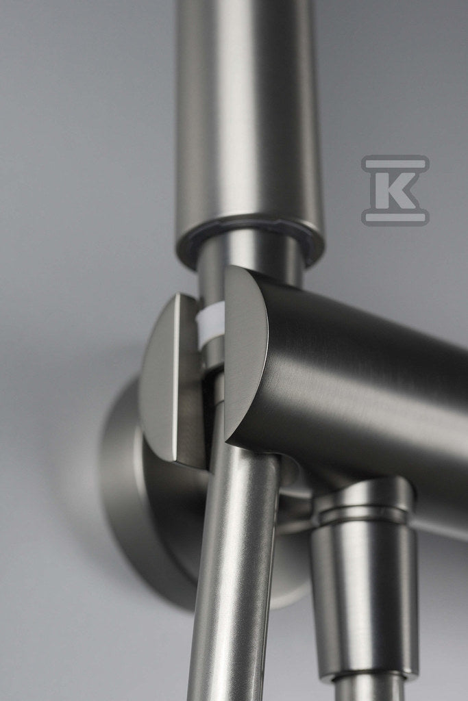 Bateria prysznicowa z zestawem prysznicowym Silia, titanium