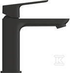 Bateria umywalkowa CUBEO Rozmiar M matte black ogranicznik przepływu 5 l/min. bez zestawu odpływowego
