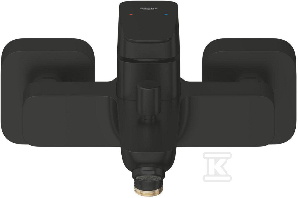 Bateria wannowa CUBEO Jednouchwytowa matte black