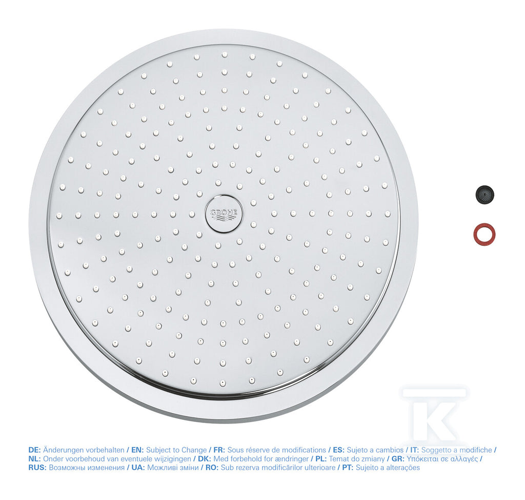Głowica deszczowa Hansgrohe Raindance Air Ø 240 mm DN15 chrom 27477000