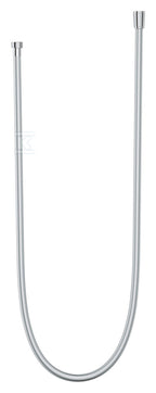 Silverflex Wąż prysznicowy, 1500 mm, radełkowane nakrętki, zabezpieczony przed skręcaniem