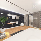 Rainshower Cosmopolitan 310 Prysznic górny, jednostrumieniowy, chrom, ogranicznik przepływu 9,5 l/min.
