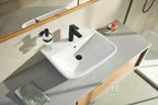 Bateria umywalkowa Eurosmart Rozmiar M, montaż jednootworowy, metalowa dźwignia, SilkMove głowica ceramiczna 28 mm, Long-Life trwała powłoka, Water Saving mniejsze zużycie wody, maksymalne natężenie przepływu (przy 3 barach): 5 l/min, metalowy zestaw