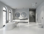 Uchwyt prysznicowy Rainshower ścienny, brushed hard graphite
