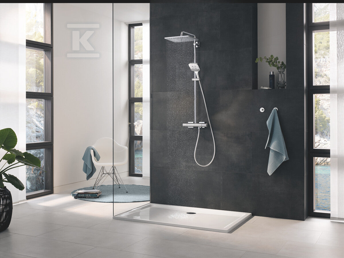 System prysznicowy Rainshower SmartActive 310 z termostatem do montażu ściennego, chrom