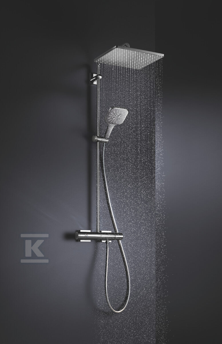 System prysznicowy Rainshower SmartActive 310 z termostatem do montażu ściennego, chrom