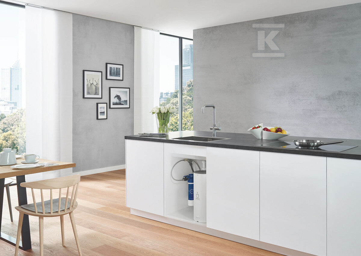 Filtr Grohe Red z głowicą, do twardej wody, 600 l