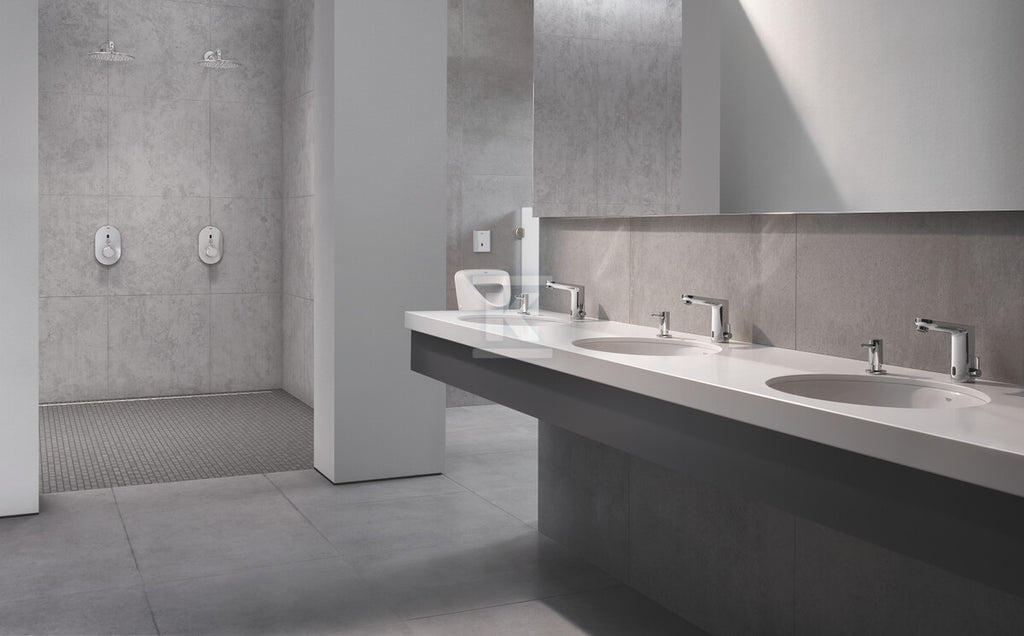 Deszczownica Rainshower Cosmopolitan 210 z ramieniem 286 mm, 1 strumień, chrom, ogranicznik przepływu 9,5 l/min., metalowa