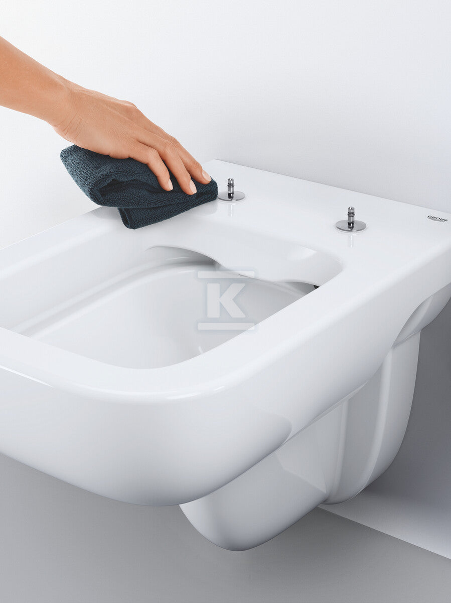 GROHE BauEdge Ceramic - miska WC wisząca, bez kołnierza