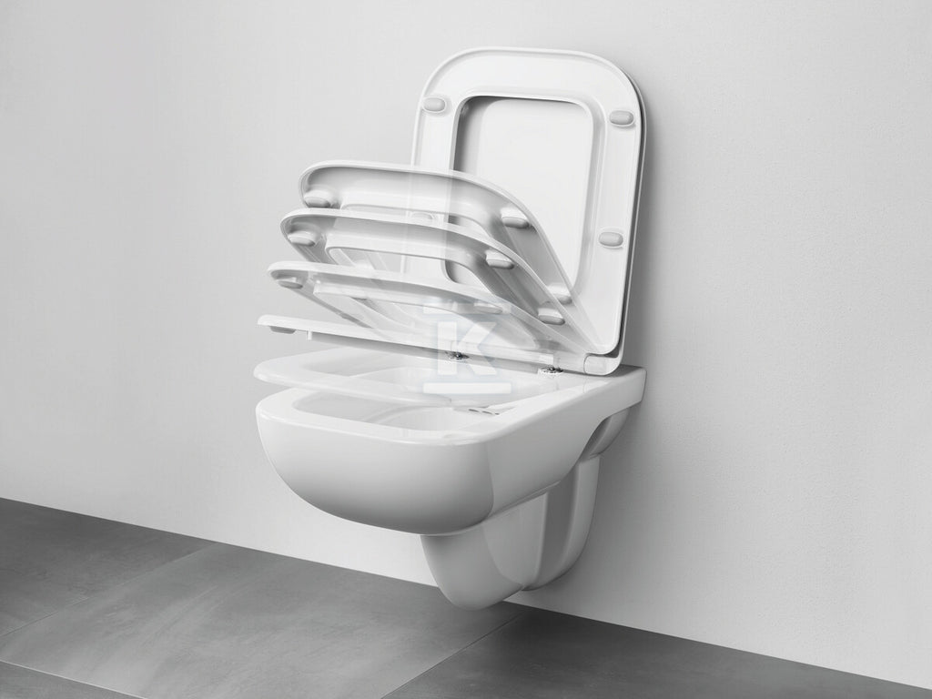 GROHE BauEdge Ceramic - miska WC wisząca, bez kołnierza
