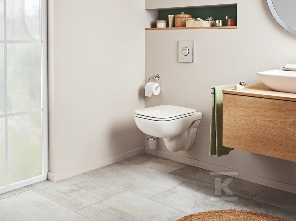 GROHE BauEdge Ceramic - miska WC wisząca, bez kołnierza