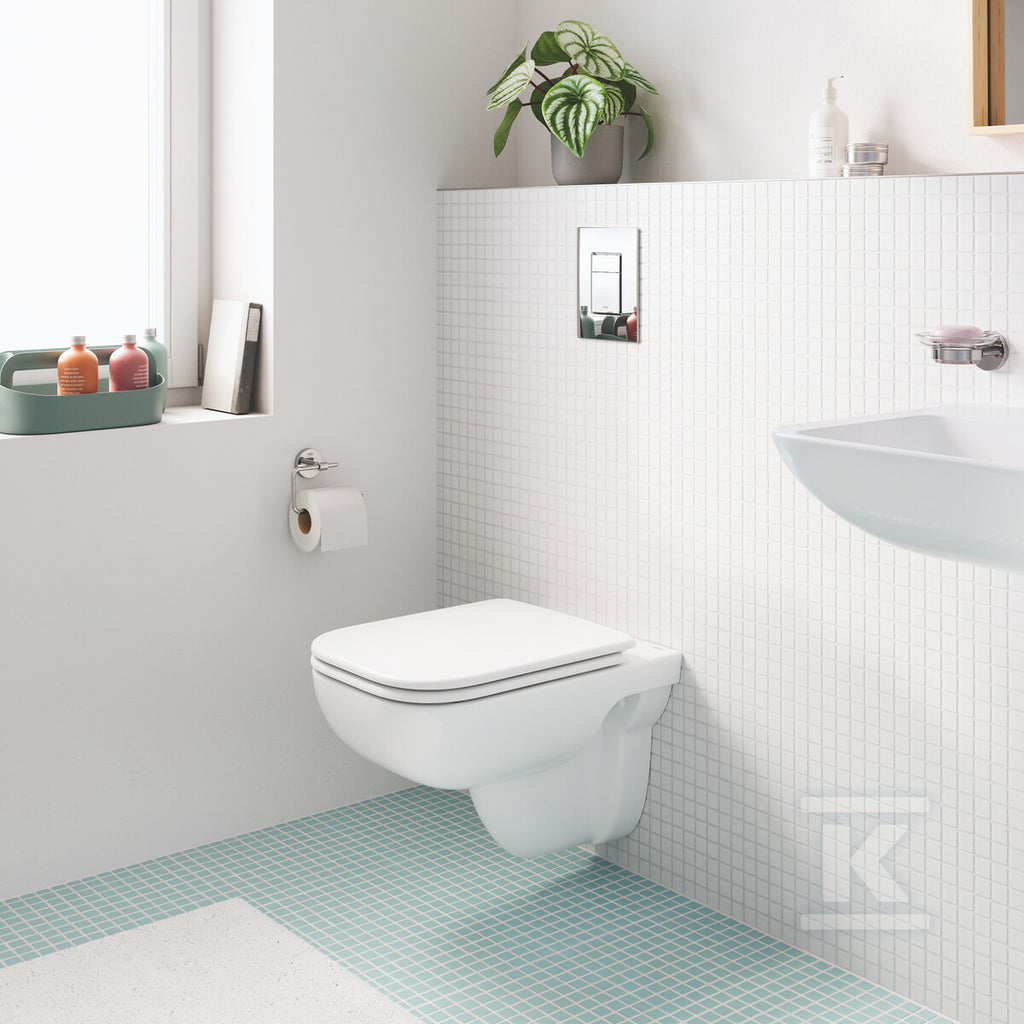 GROHE BauEdge Ceramic - miska WC wisząca, bez kołnierza