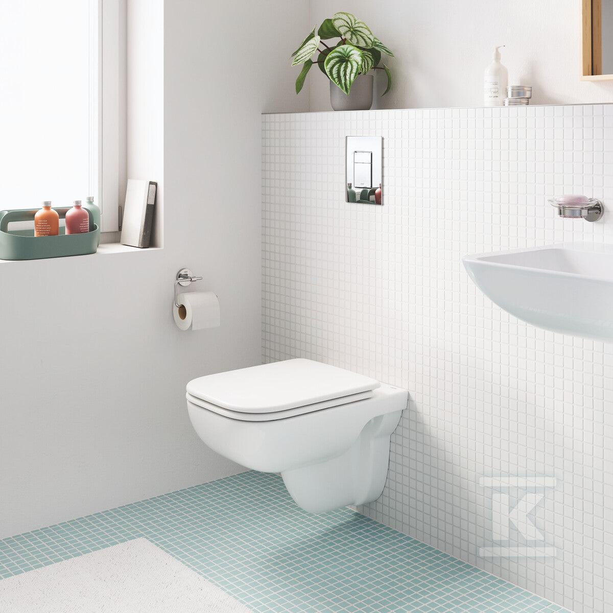 GROHE BauEdge Ceramic - miska WC wisząca, bez kołnierza