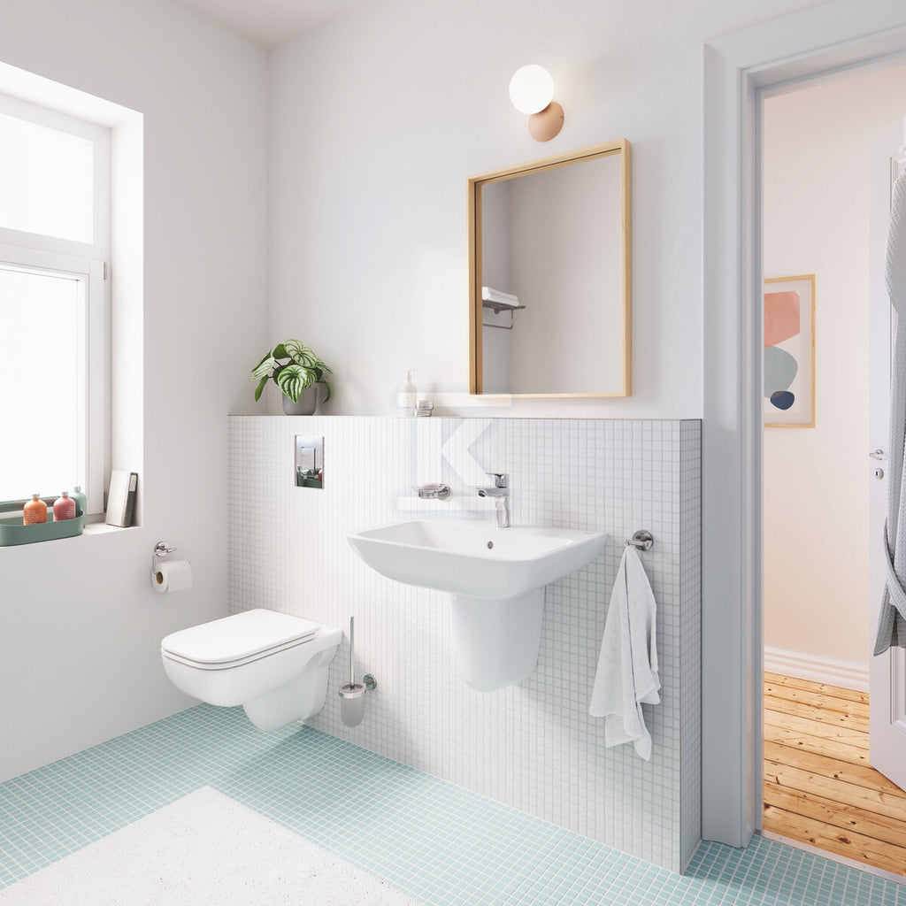 GROHE BauEdge Ceramic - miska WC wisząca, bez kołnierza