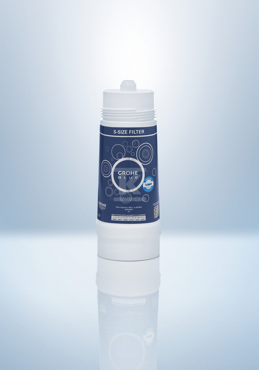 Filtr Grohe Blue w rozmiarze S, filtracja 5-fazowa, 600 l