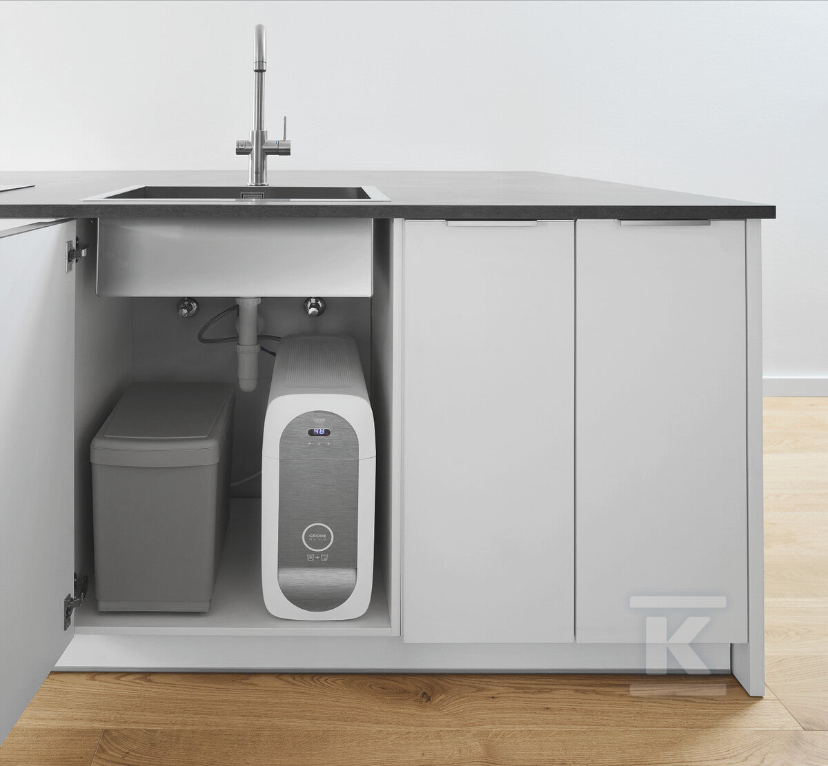 Filtr Grohe Blue w rozmiarze S, filtracja 5-fazowa, 600 l